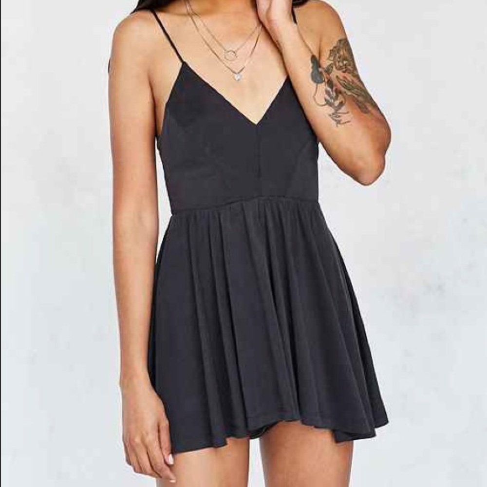 Grey Romper from Urban Outfitters